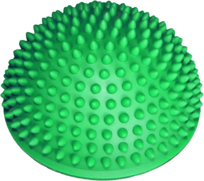 Merco Masážní balanční foot podložka 16cm rehabilitační ježek zelený Merco Masážní balanční foot podložka 16cm rehabilitační ježek zelený