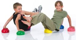 Merco Masážní balanční foot podložka 16cm rehabilitační modrá