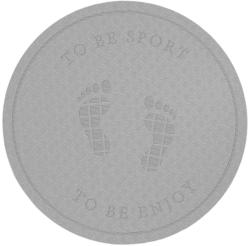 Merco Podložka tlumící Jumping Mat kulatá 58cm na skákání a cvičení šedá Merco Podložka tlumící Jumping Mat kulatá 58cm na skákání a cvičení šedá