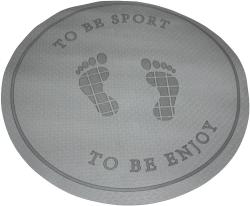 Merco Podložka tlumící Jumping Mat kulatá 58cm na skákání a cvičení šedá