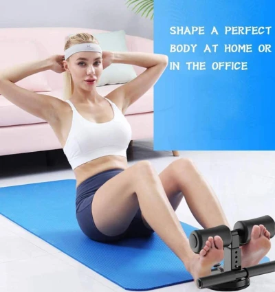 Merco Posilovač břišních svalů nastavitelný sit-up držák černý