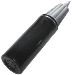 Merco Pumpa ruční dvojčinná hustilka na gymnastické míče černá