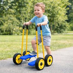 Merco Šlapadlo dětské balanční s držadly pro rozvoj motoriky modré