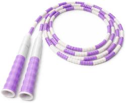 Merco Švihadlo korálkové plastové 2,8m fialovo/bílé Merco Švihadlo korálkové plastové 2,8m fialovo/bílé