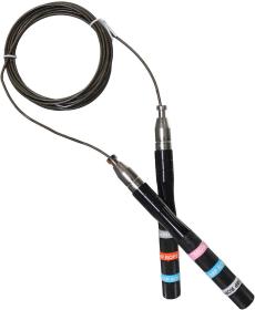 Merco Švihadlo Self-Lock 2,8m hliníkové rukojeti ocelové lanko černé Merco Švihadlo Self-Lock 2,8m hliníkové rukojeti ocelové lanko černé