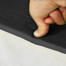 Merco Tatami podložka na cvičení 100x100cm pěna 1,5cm černá 1ks