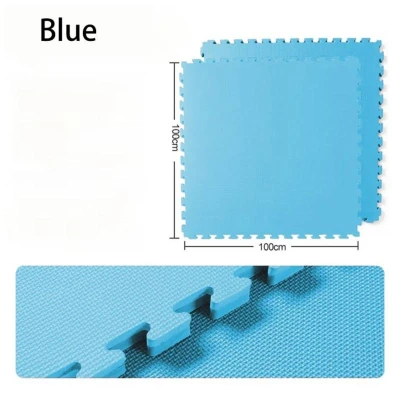 Merco Tatami podložka na cvičení 100x100cm pěna 1,5cm modrá 1ks