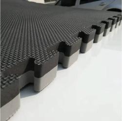 Merco Tatami podložka na cvičení 100x100cm pěna 2,5cm šedo-černá 1ks