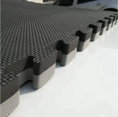 Merco Tatami podložka na cvičení 100x100cm pěna 2,5cm šedo-černá 1ks