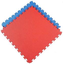 Merco Tatami podložka na cvičení 100x100cm pěna 2cm červeno-modrá 1ks