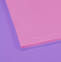Merco Tatami podložka na cvičení 100x100cm pěna 2cm fialovo-růžová 1ks