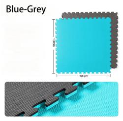 Merco Tatami podložka na cvičení 100x100cm pěna 2cm modro-šedá 1ks