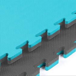 Merco Tatami podložka na cvičení 100x100cm pěna 2cm modro-šedá 1ks