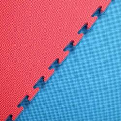 Merco Tatami podložka na cvičení 100x100cm pěna 3cm červeno-modrá 1ks