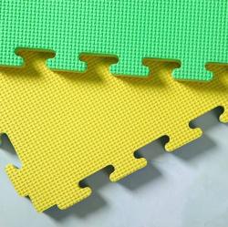 Merco Tatami podložka na cvičení 100x100cm pěna 3cm žluto-zelená 1ks