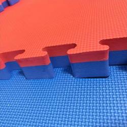 Merco Tatami podložka na cvičení 100x100cm pěna 4cm červeno-modrá 1ks