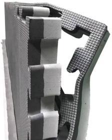 Merco Tatami podložka na cvičení 100x100cm pěna 4cm šedo-černá 1ks