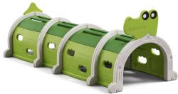 Merco Tunel prolézačka krokodýl s nášlapy 200x56x92cm set 4 díly plast