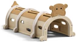 Merco Tunel prolézačka opice s nášlapy 150x56x92cm set 3 díly plast