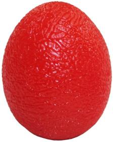 Merco Vajíčko masážní rehabilitační červené antistresové na mačkání