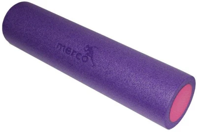 Merco Válec masážní 60x15cm fitness roller pěnový fialovo-růžový Merco Válec masážní 60x15cm fitness roller pěnový fialovo-růžový
