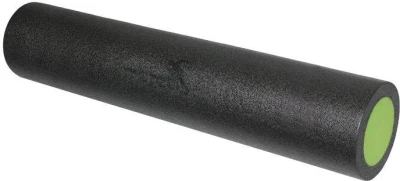 Merco Válec masážní 90x15cm fitness roller pěnový černo-žlutý