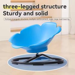 Merco Židle dětská balanční otočná květina 65x65x47cm červená