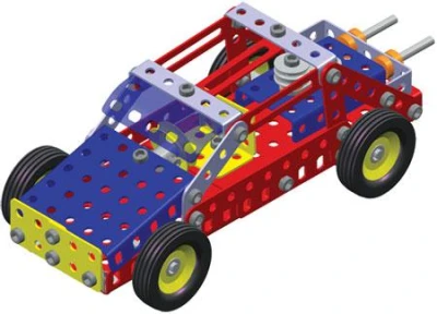 Merkur 016 Buggy KOVOVÁ (stavebnice)