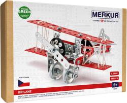 Merkur 051 Letadlo Dvouplošník 149 dílků KOVOVÁ (stavebnice)