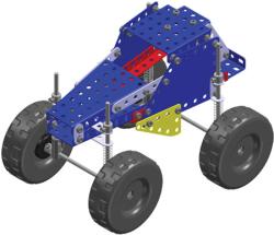 Merkur 1.1 Extreme Buggy auta 256 dílků KOVOVÁ (stavebnice)