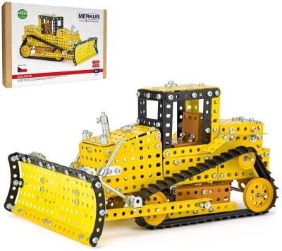 Merkur Buldozer 504 dílků KOVOVÁ (stavebnice) Merkur Buldozer 504 dílků KOVOVÁ (stavebnice)
