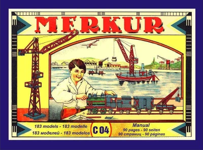 Merkur C04 Classic retro 213 dílků KOVOVÁ (stavebnice) Merkur C04 Classic retro 213 dílků KOVOVÁ (stavebnice)