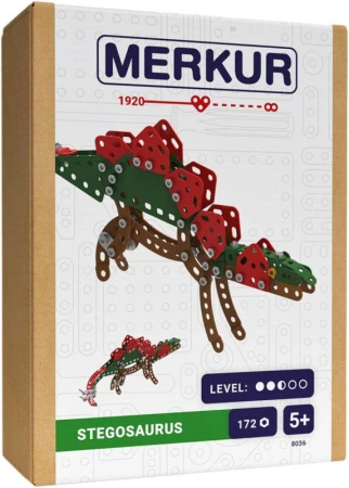 Merkur F003 Dinosauři: Stegosaurus 172 dílků KOVOVÁ (stavebnice) Merkur F003 Dinosauři: Stegosaurus 172 dílků KOVOVÁ (stavebnice)