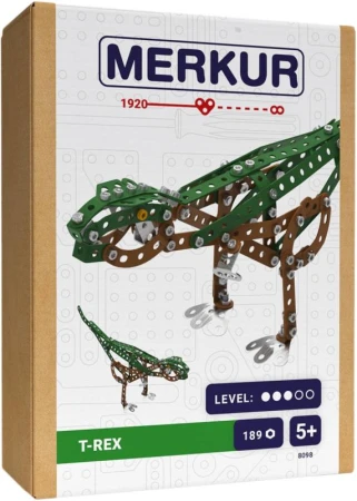 Merkur F009 Dinosauři: T-Rex 189 dílků KOVOVÁ (stavebnice) Merkur F009 Dinosauři: T-Rex 189 dílků KOVOVÁ (stavebnice)