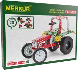 Merkur Farmer set 341 dílků KOVOVÁ (stavebnice)