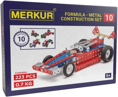 Merkur M 010 Formule 223 dílků KOVOVÁ (stavebnice) Merkur M 010 Formule 223 dílků KOVOVÁ (stavebnice)