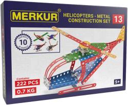 Merkur M 013 Helikoptéra 222 dílků KOVOVÁ (stavebnice)