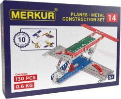 Merkur M 014 Letadlo 130 dílků KOVOVÁ (stavebnice)