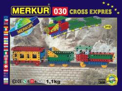 Merkur M 030 Vláček Cross Expres 310 dílků KOVOVÁ (stavebnice)