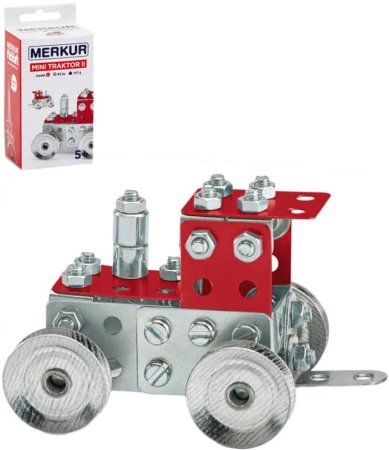 Merkur Mini 54 Traktor II. 82 dílků KOVOVÁ (stavebnice) Merkur Mini 54 Traktor II. 82 dílků KOVOVÁ (stavebnice)