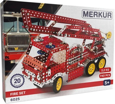 Merkur Požární technika 740 dílků KOVOVÁ (stavebnice) Merkur Požární technika 740 dílků KOVOVÁ (stavebnice)