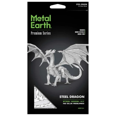 Metal Earth Luxusní ocelová stavebnice Dragon