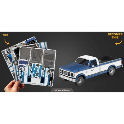 Metal Earth Luxusní ocelová stavebnice Ford 1982 F-150