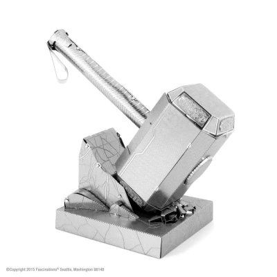 Metal Earth Luxusní ocelová stavebnice Marvel Avenger Thorovo kladivo Mjolnir Metal Earth Luxusní ocelová stavebnice Marvel Avenger Thorovo kladivo Mjolnir