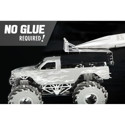 Metal Earth Luxusní ocelová stavebnice Monster Truck