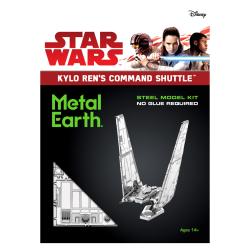Metal Earth Luxusní ocelová stavebnice Star Wars EP 7 Kylo Rens Shuttle