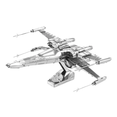 Metal Earth Luxusní ocelová stavebnice Star Wars EP 7 PD stíhačka X-Wing Metal Earth Luxusní ocelová stavebnice Star Wars EP 7 PD stíhačka X-Wing