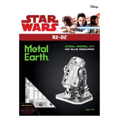 Metal Earth Luxusní ocelová stavebnice Star Wars R2-D2