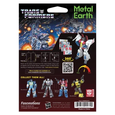 Luxusní ocelové stavebnice -TRANSFORMERS Starscream