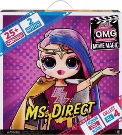 MGA L.O.L. Surprise! OMG Movie Magic panenka Ms. Direct Velká ségra 25 překvapení